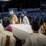 Il saluto del cardinale Menichelli ai partecipanti al pellegrinaggio Macerata-Loreto dell'11/12 giugno 2016