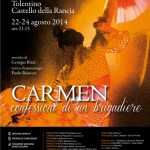 manifesto "Carmen. Confessioni di un brigadiere"