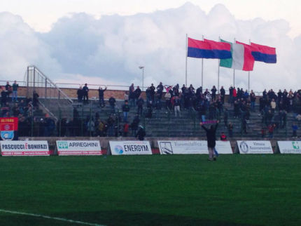 presidente Patitucci- Civitanovese - sotto la curva