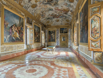 Palazzo Buonaccorsi, musei civici: la galleria dell'Eneide