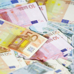 Banconote, Euro, denaro