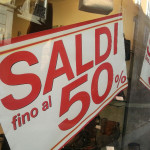 Saldi, sconti nel commercio