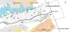 La mappa del basso bacino del Chienti