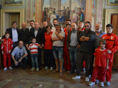 Il riconoscimento al mister Fabrizio Castori, originario di San Severino MArche, per la promozione in serie A con il Carpi