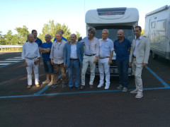 Macerata apre al turismo plein air: inaugurata l'area camper in via Paladini