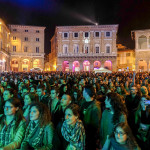 Piazza della Libertà invasa dal pubblico per Overtime Festival