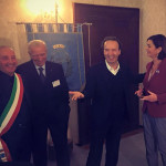 Roberto Benigni ad Apiro assieme a Laura Boldrini