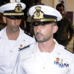 I due marò Massimiliano Latorre e Salvatore Girone