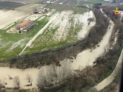 Fiume Ete Morto in piena