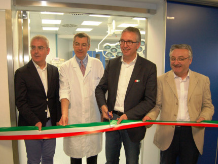 L'inaugurazione del Laboratorio di elettrofisiologia cardiologica dell’ospedale di Macerata