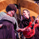 Nora Jean Bruso e Luca Giordano Band sul palco di Cingoli per l'edizione 2016 del San Severino Blues Festival. Ph: Simone Luchetti