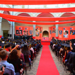 La festa dei laureati all'Università di Camerino per la consegna dei diplomi di laurea