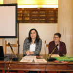 L'assessore alla cultura Stefania Monteverde e Ornella Pieroni dell'AMAT