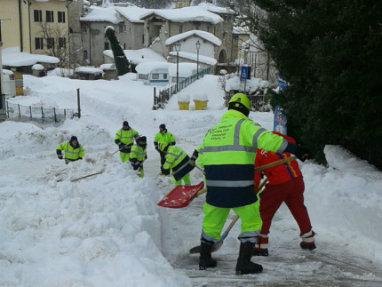 Neve e sisma