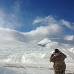 Soccorritori nella neve