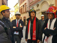 Gianni Morandi e Cesare Bocci a Camerino