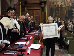 Consegna laurea honoris causa ad Alberto Zedda