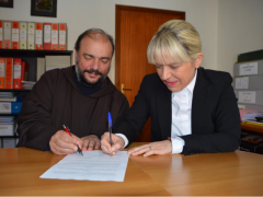 Donazione scuola a San Severino Marche
