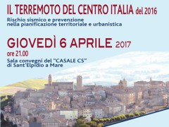 Convegno a Sant'Elpidio a Mare sul terremoto del centro Italia del 2016