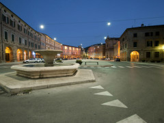 Piazza del Popolo a San Severino Marche