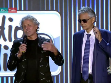 Andrea Bocelli e Renzo Rosso