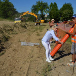 Lavori di urbanizzazione nell'area San Michele a San Severino Marche