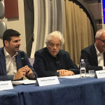 Cesanelli, Carancini e Fabiani alla conferenza stampa di Musicultura a Roma