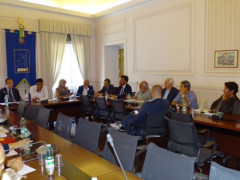 Prima riunione Anci sulla ricostruzione post-sisma coordinata dal sindaco Gianluca Pasqui
