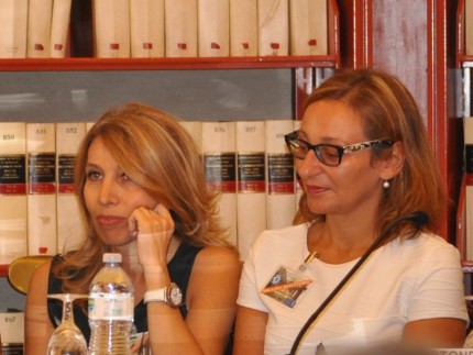 Patrizia Dragoni e Caterina Paparello