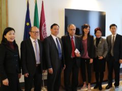 Delegazione cinese in visita all'Università di Macerata
