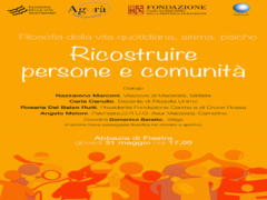 Iniziativa "Ricostruire persone e comunità"