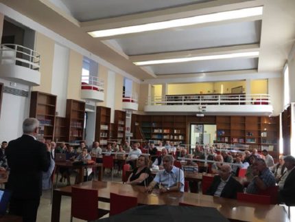 Convegno sugli anziani nel post-sisma tenutosi a Macerata