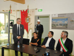 Inaugurazione della scuola materna ricostruita a Fabriano