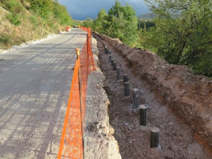 Lavori stradali sulla SP "Macereto"