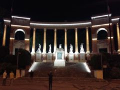 Illuminazione monumento ai caduti di Macerata