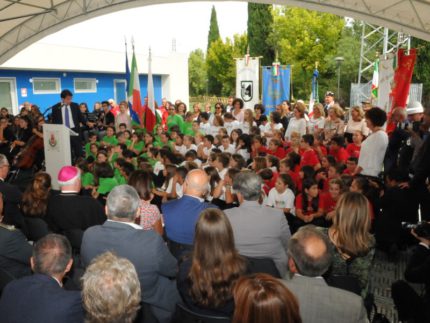 Inaugurazione scuola a San Severino