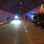 Incidente lungo la SS77 all'altezza di Serravalle del Chienti