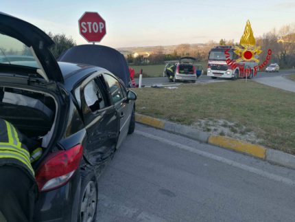 Incidente stradale a Pollenza