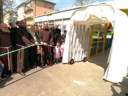 Tunnel scolastico inaugurato a San Severino