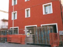 Edificio tornato agibile in via Petrarca a San Severino Marche