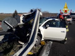 Incidente stradale a Tolentino