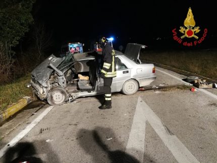 Incidente stradale a Pollenza