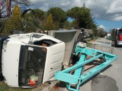 Incidente stradale a Tolentino