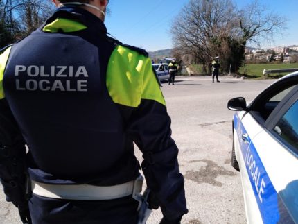 Controlli della Polizia Locale a Tolentino