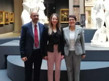 Premiazione di una dottoranda dell'Università di Camerino