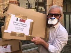 Mascherine donate a Macerata dalla città cinese di Taicang