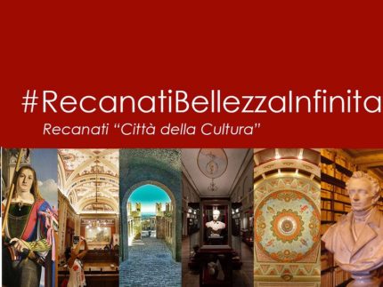 Locandina di "Recanati Bellezza Infinita"