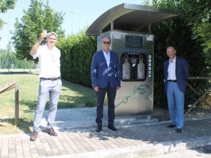 Casa dell'acqua inaugurata a Villa Potenza