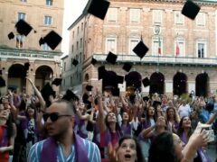 Lancio del tocco all'Università di Macerata