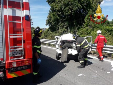 Incidente lungo la SS77